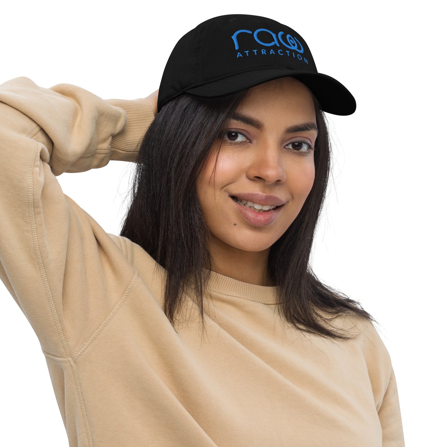 100% Organic Cotton Hat With Raw Attraction Logo