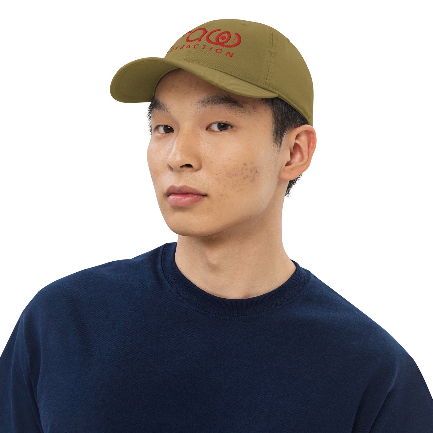 100% Organic Cotton Hat With Raw Attraction Logo