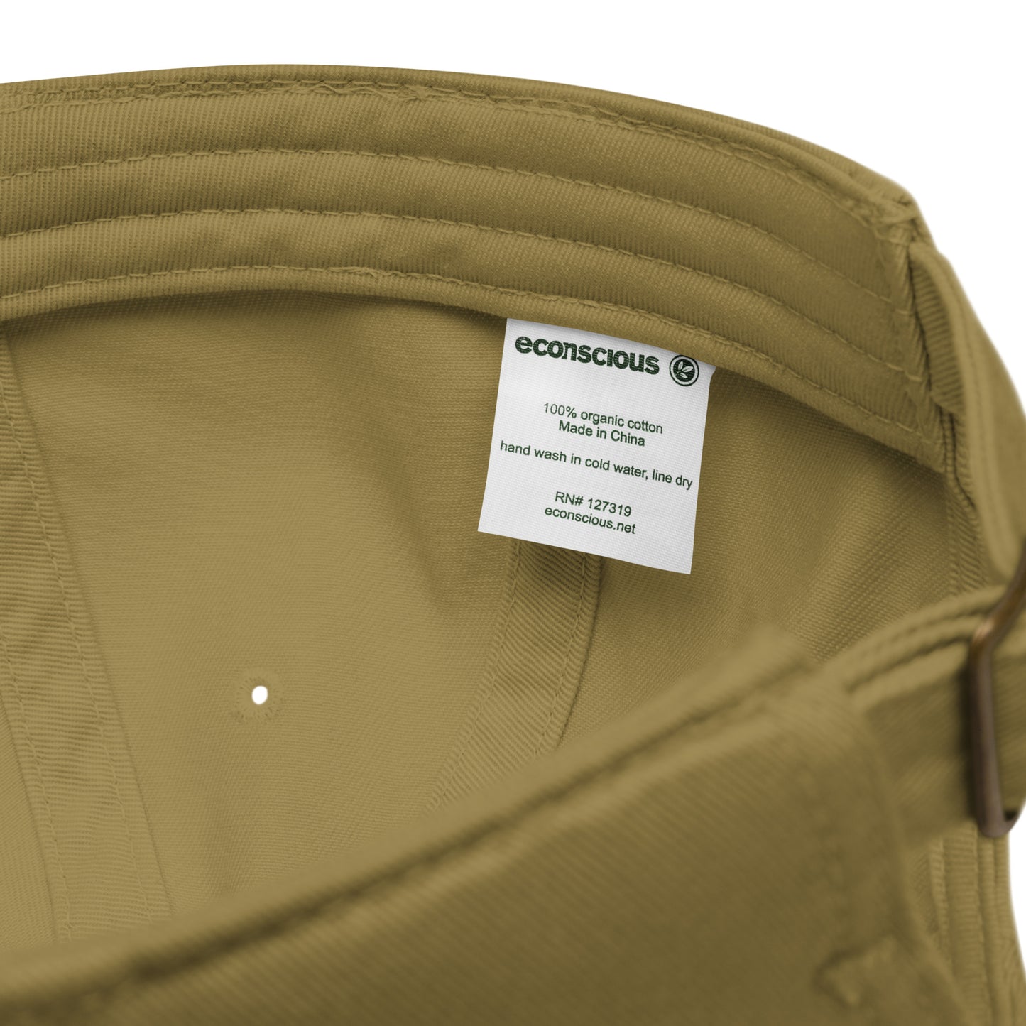 100% Organic Cotton Hat With Raw Attraction Logo