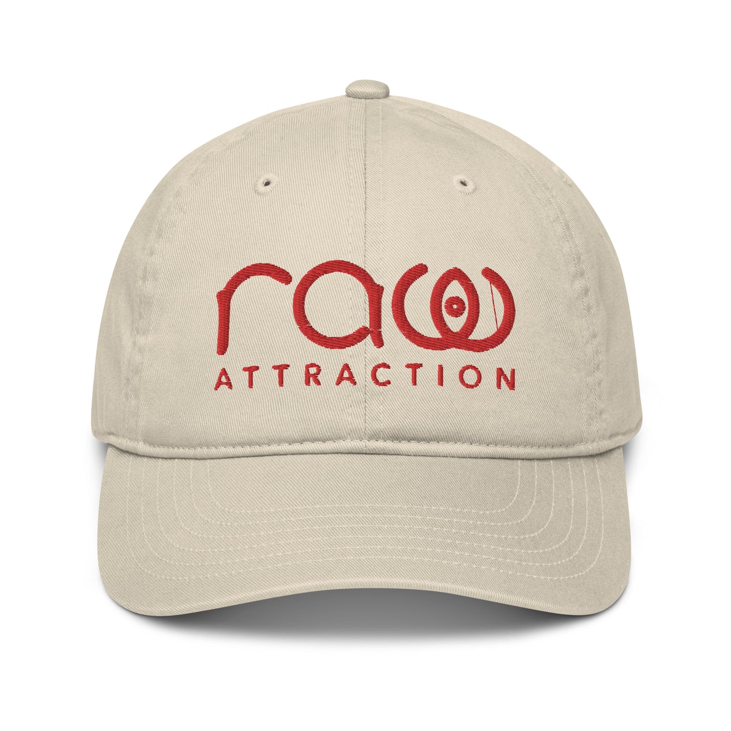 100% Organic Cotton Hat With Raw Attraction Logo