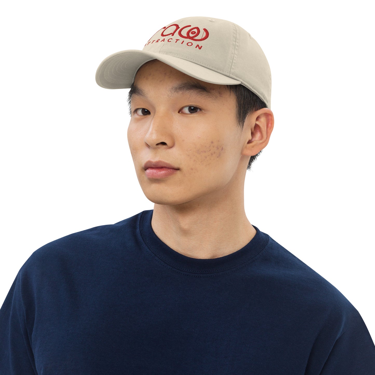 100% Organic Cotton Hat With Raw Attraction Logo