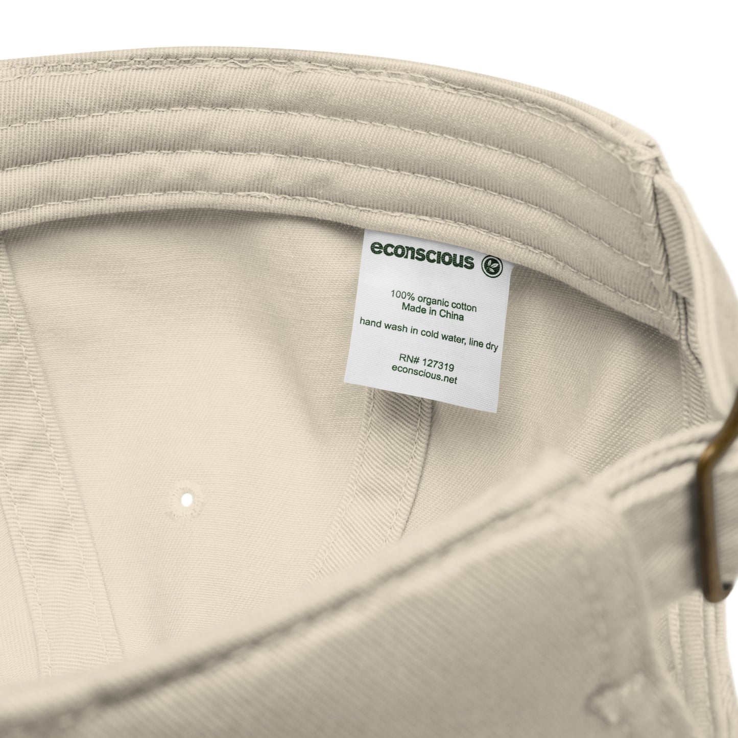 100% Organic Cotton Hat With Raw Attraction Logo